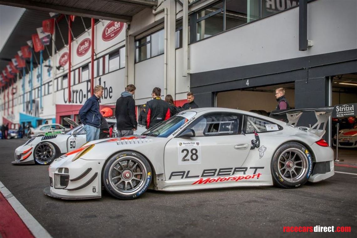 Albert Motorsport Porsche 997 GT3 R ex. Frikadelli Sabine Schmitz Patrick Huismann