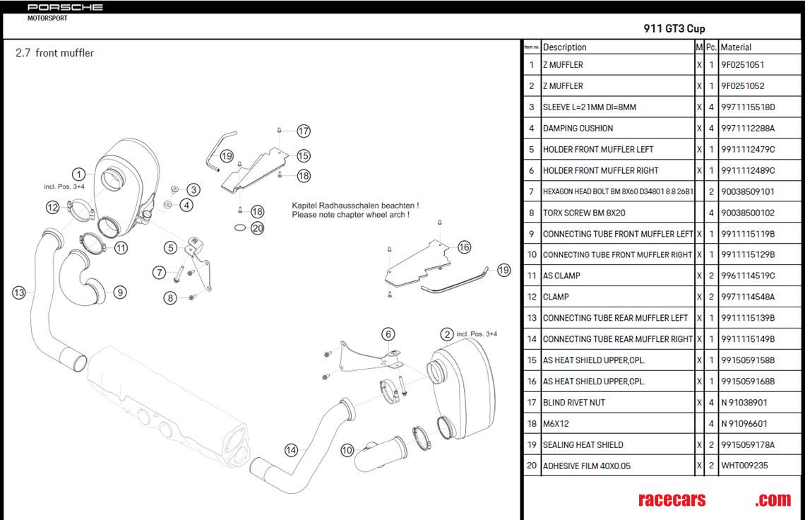 porsche-991-gt3-cup-silencer-kit
