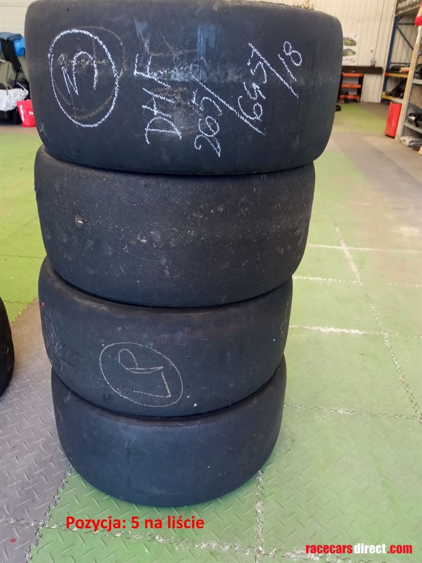 full-slicks-18-pirelli-yokohama-michelin-used