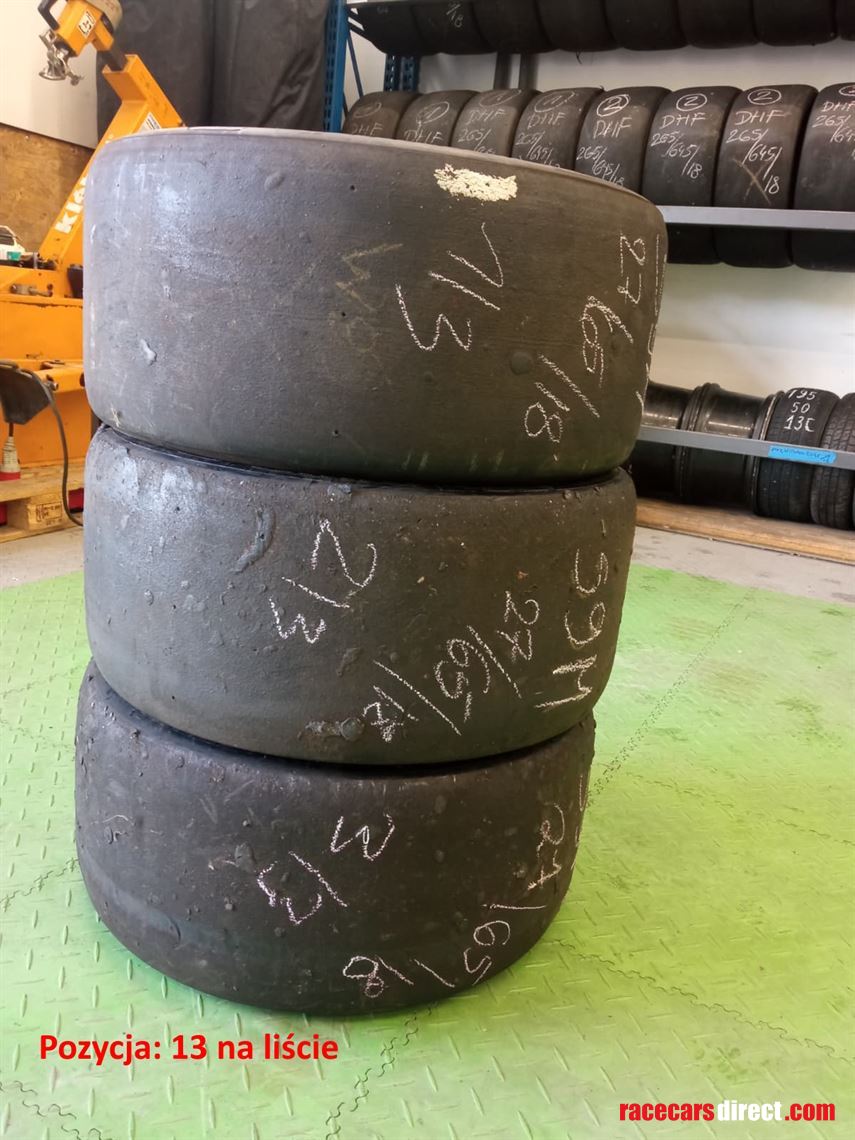 full-slicks-18-pirelli-yokohama-michelin-used