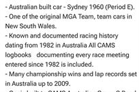 Unfortunately CAMS logbooks have been lost before current purchase, will update if I find them from previous owners