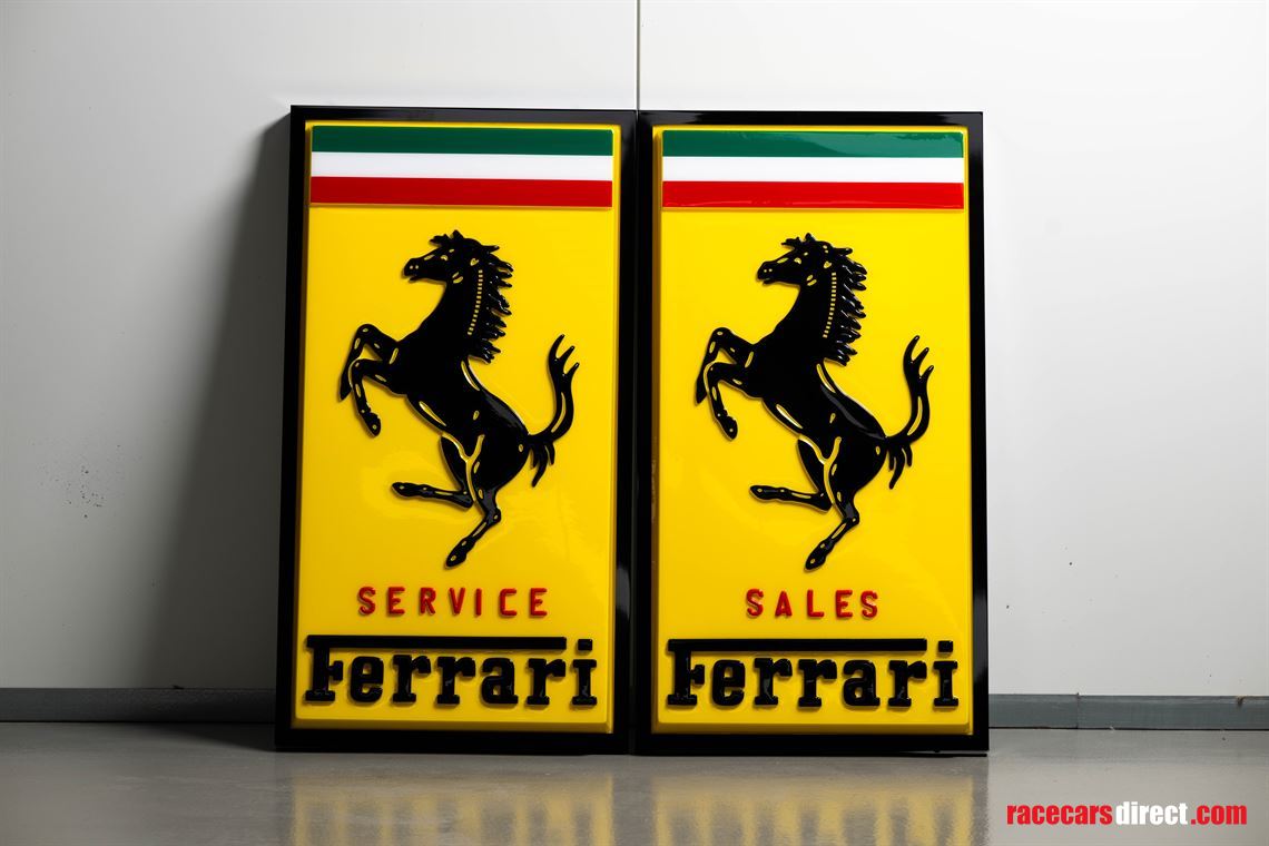 ferrari-sales-and-service-signs