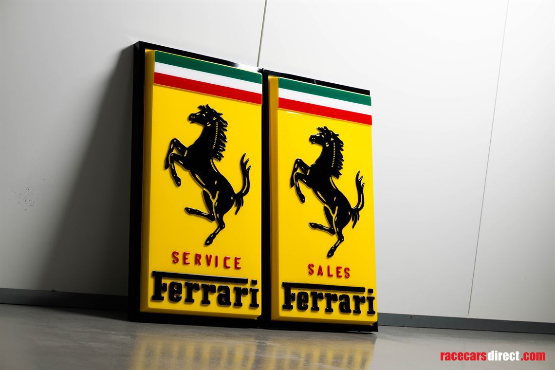 ferrari-sales-and-service-signs