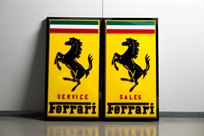 ferrari-sales-and-service-signs