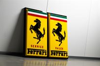 ferrari-sales-and-service-signs