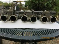 jaguar-etype-triple-weber-dco-48-on-manifold