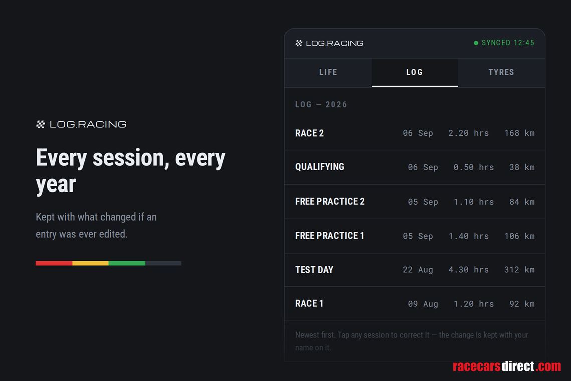 logracing---component-life-tracking