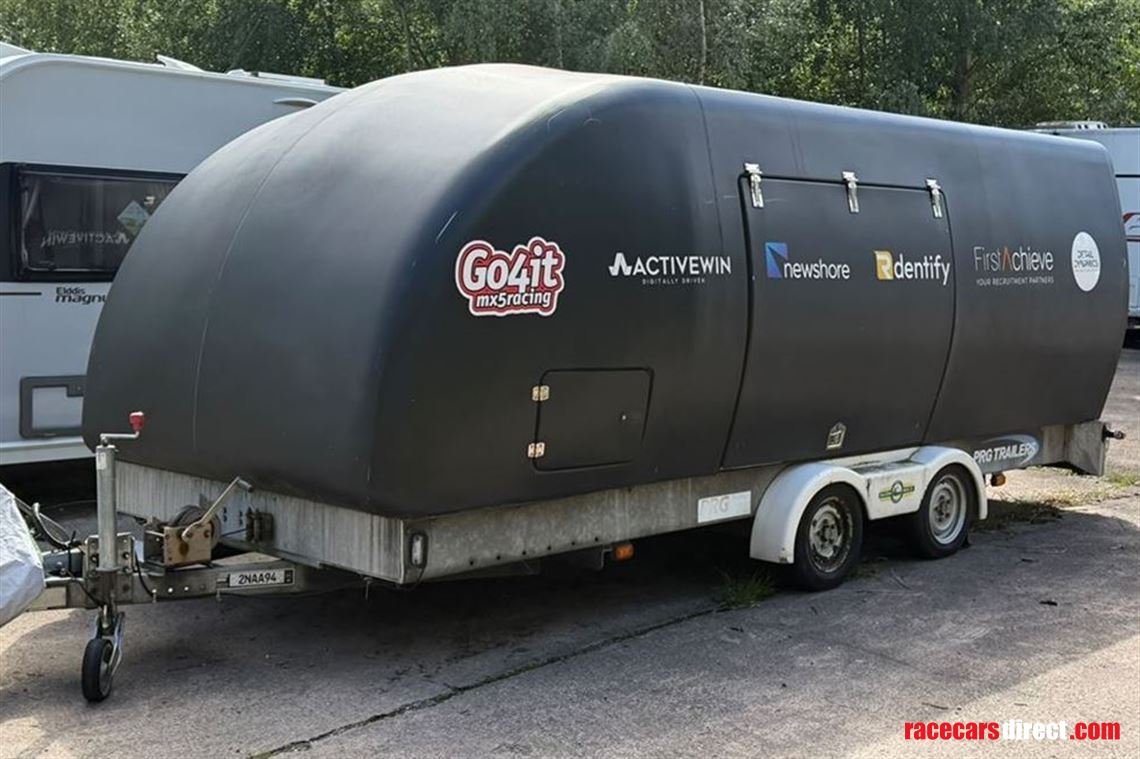PRG Tracksporter Enclosed car trailer 