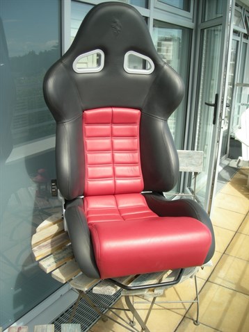 Ferrari 360/430/550 carbon and leather bucket seat - very special