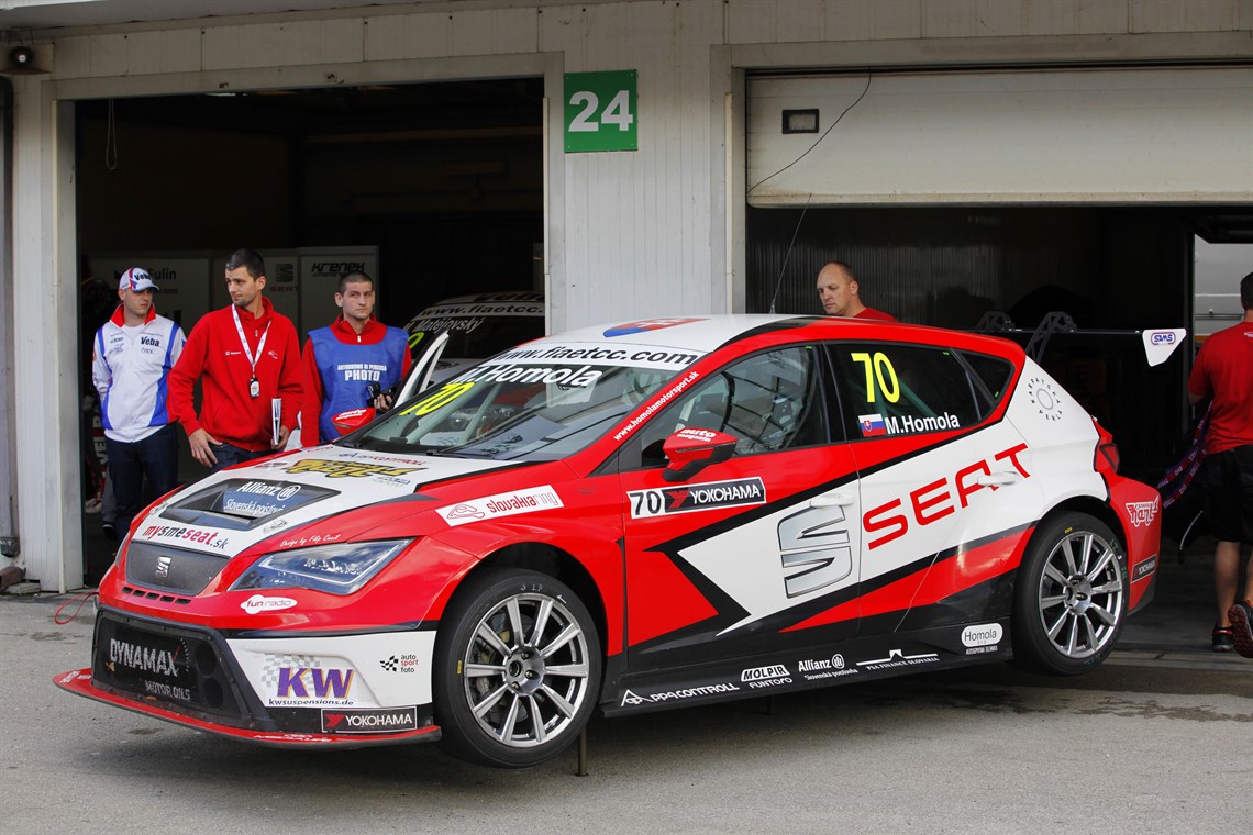 SEAT Leon Cup Racer ETCC winning car (2015)