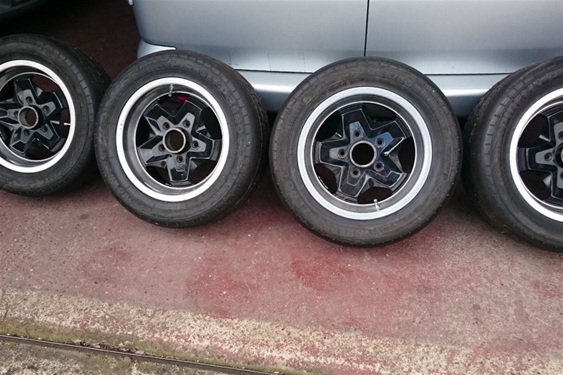 Porsche ATS Cookie Cutters 15" x 7" with Pirelli P Zero Race/Track Day Dry tyres