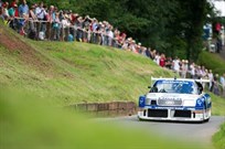 Hans-Joachim Stuck in the Audi IMSA S4 GTO. Photo. Scott Dennis