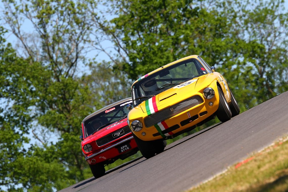 An earlier look without the bumpers