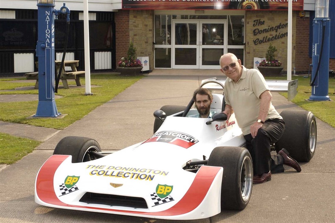 Richard Morgan and Tom Wheatcroft re-united