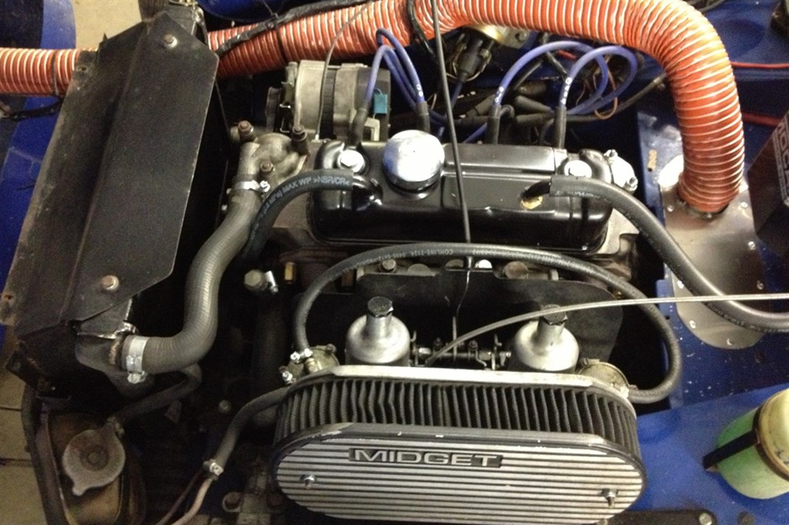 Engine lightly modified within competition rules