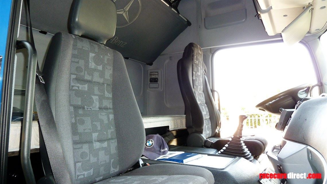 MERCEDES AXOR 1823 - NEW Race Transporter  two race cars with living area
