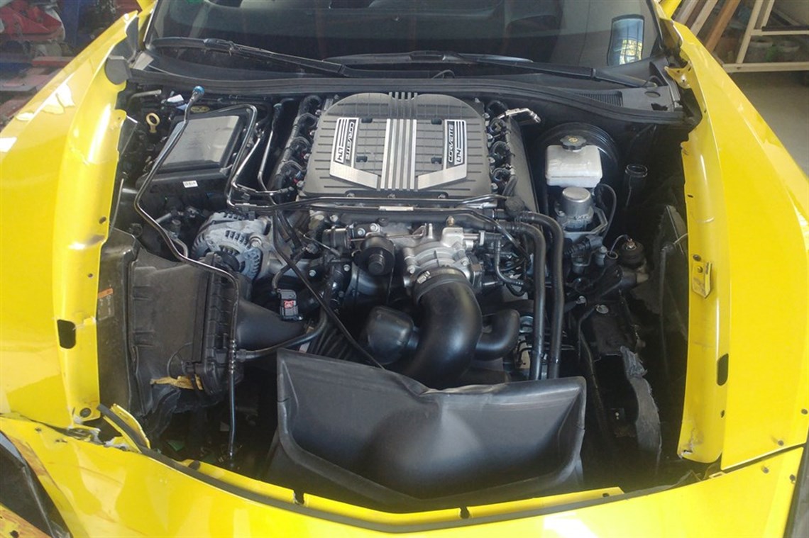 corvette-z06-supercharged-with-accident