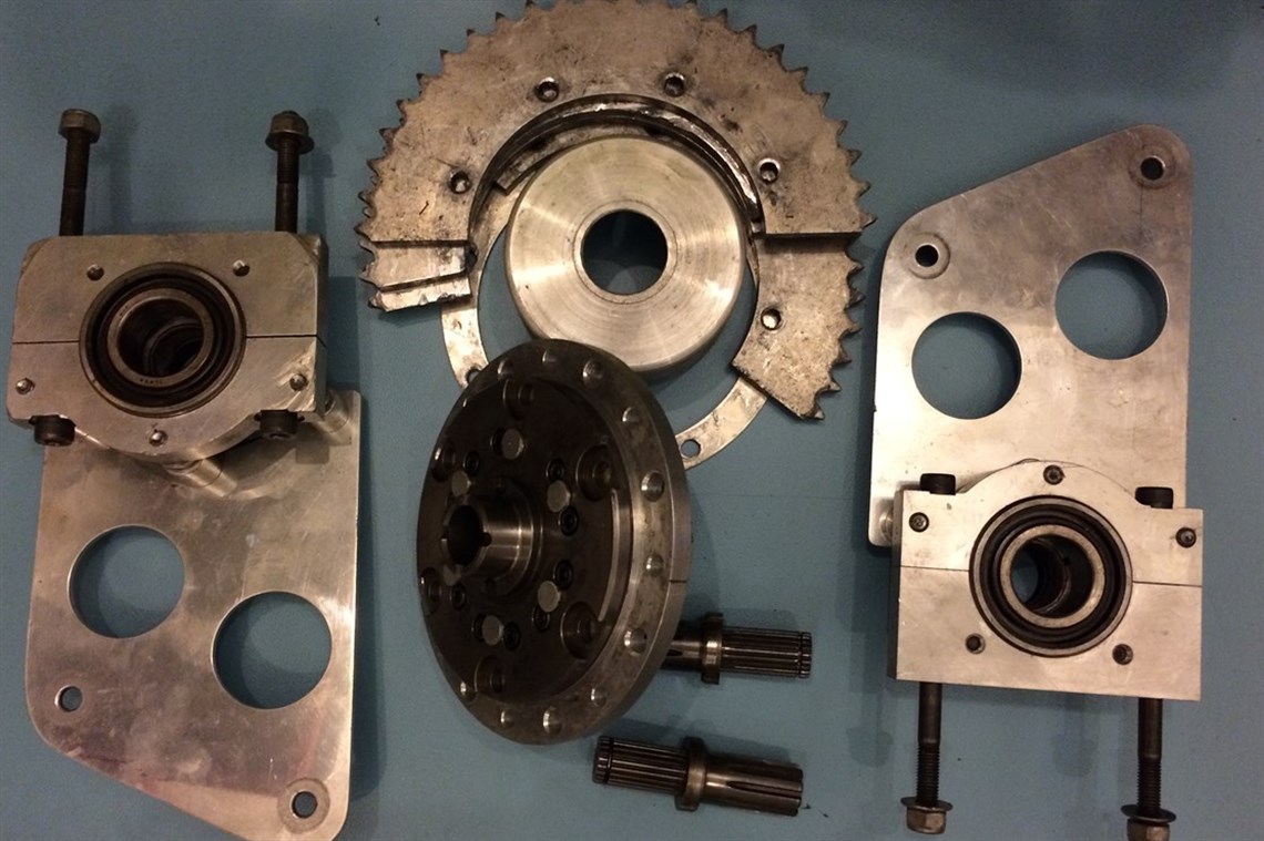 Quaife LSD, brackets and components