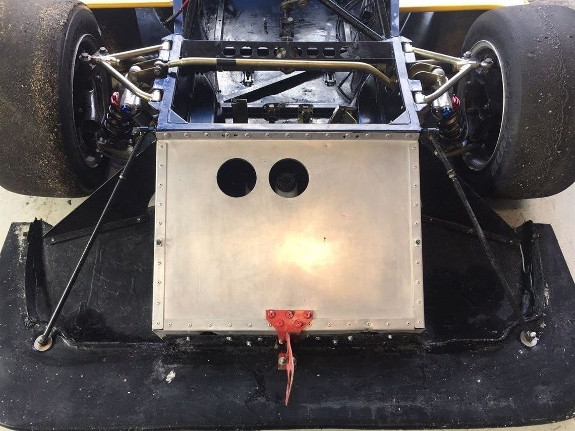 Crash box, with New Tilton Master Break Cylinders