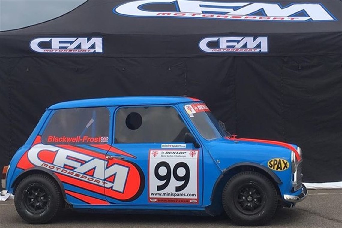 Ex-championship winning Mini 7 Race Car