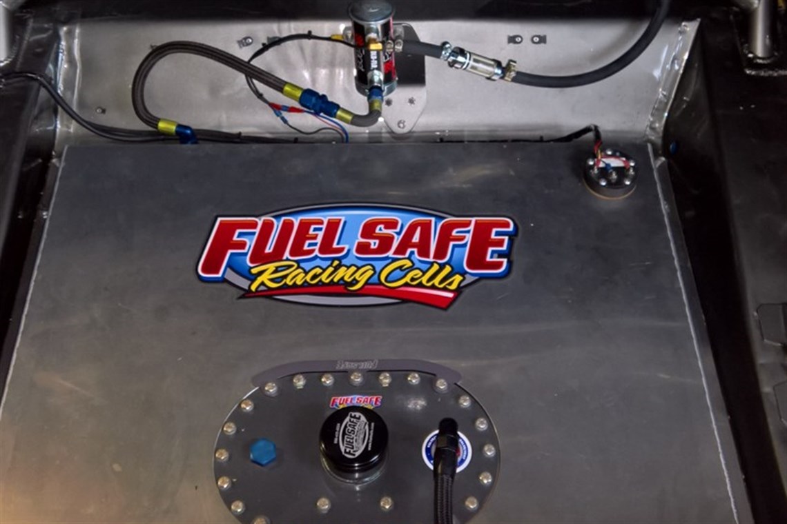 Fuel Safe Mustang specific fuel cell. 