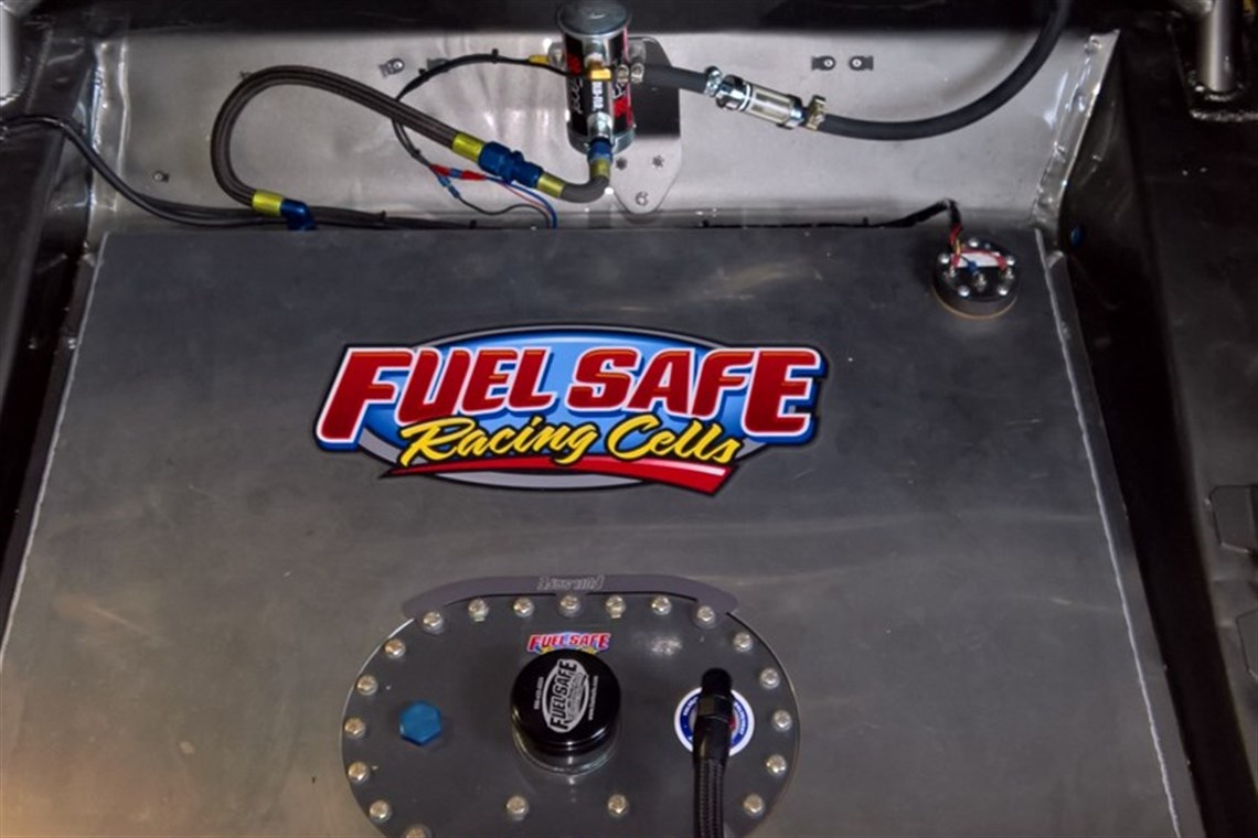 Fuel Safe Mustang specific fuel cell. 