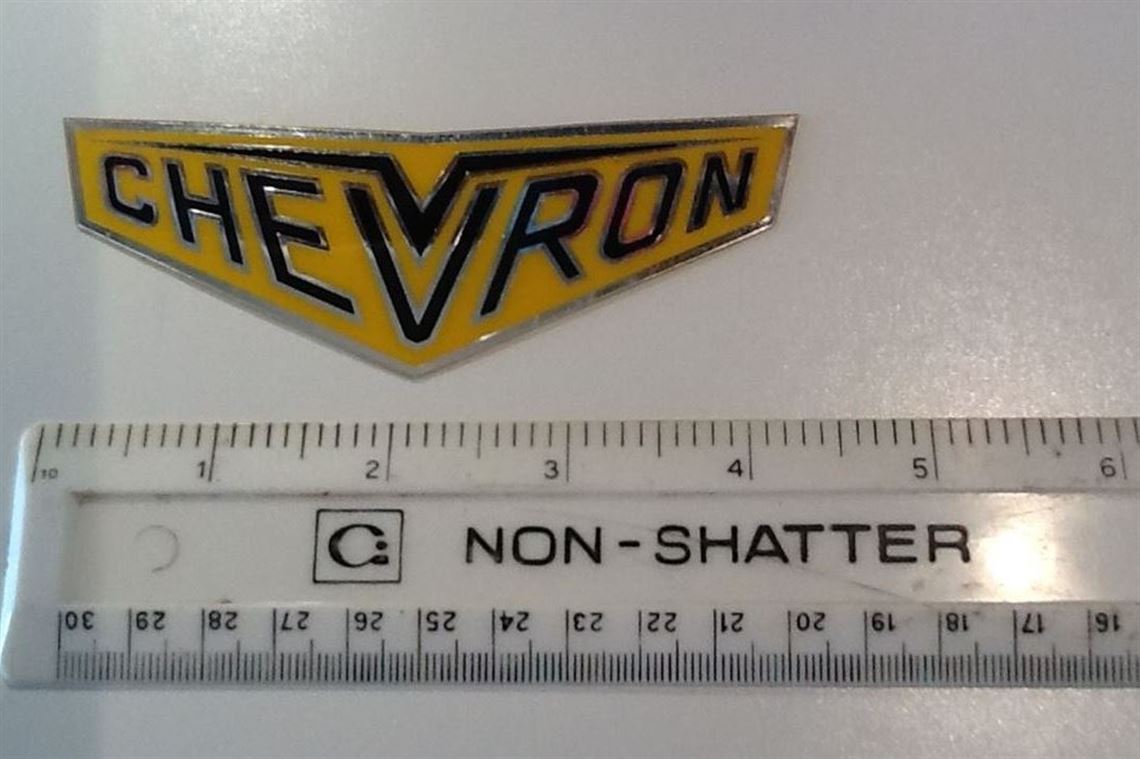 original-chevron-nose-cone-badge