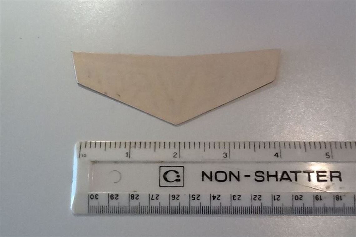 original-chevron-nose-cone-badge