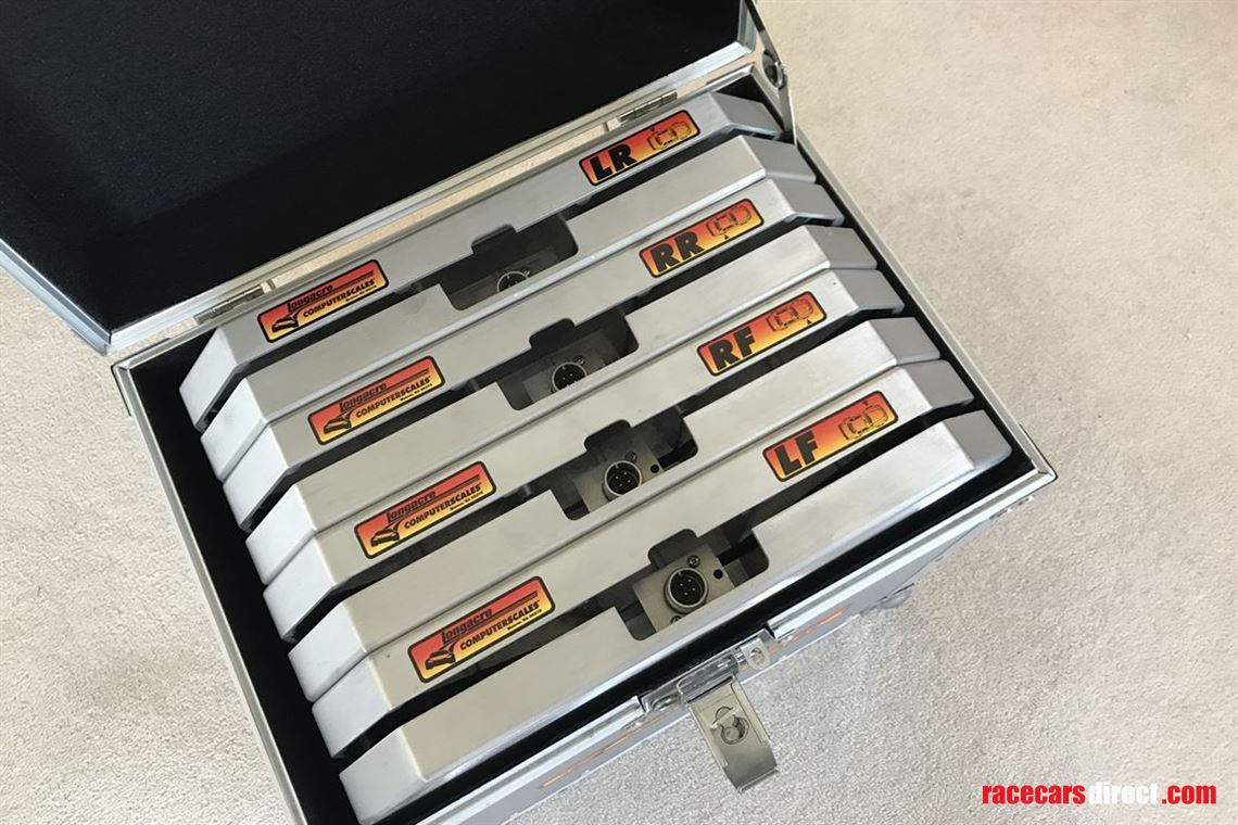 Long acre corner weight scales