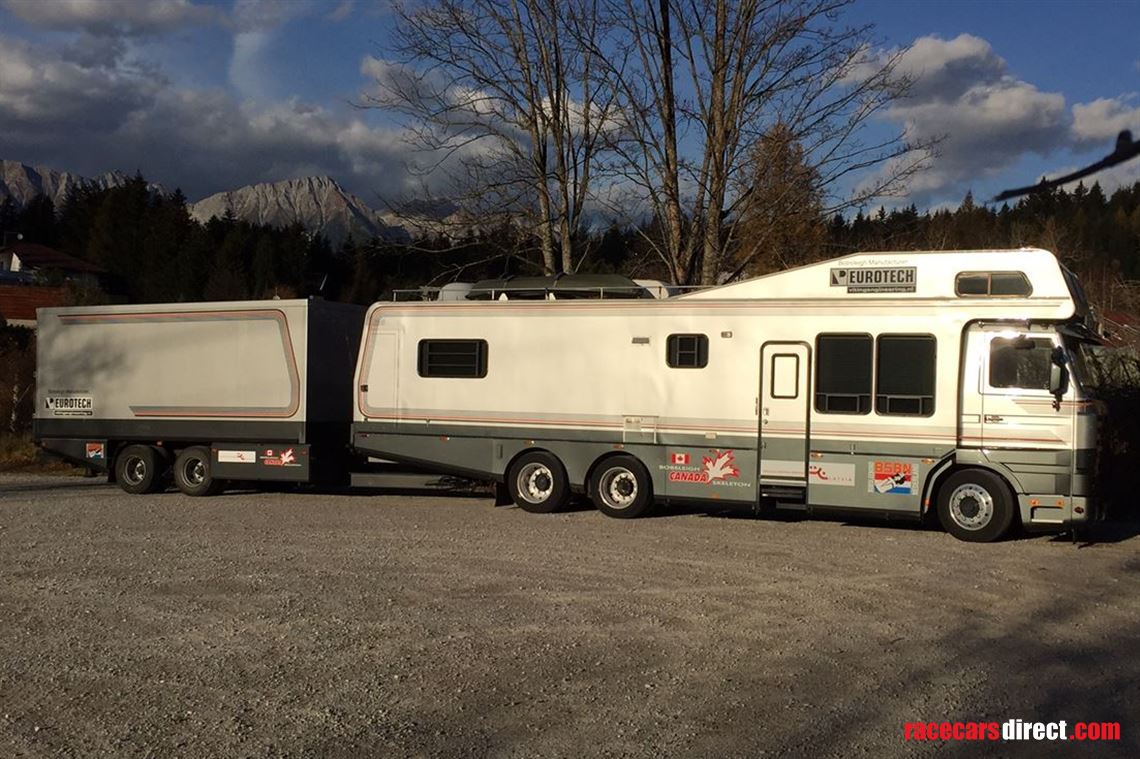 Transports a complete raceteam and then some 