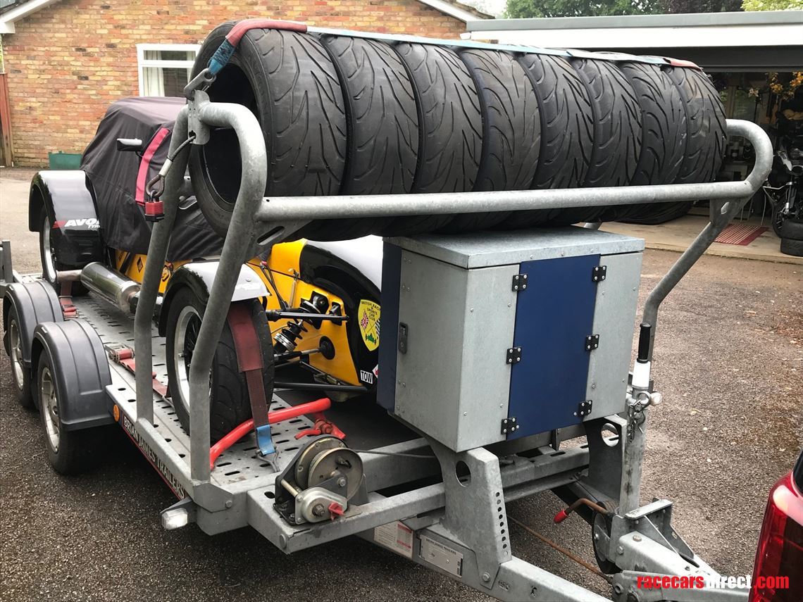 used-brian-james-c4-blue-twin-axle-trailer