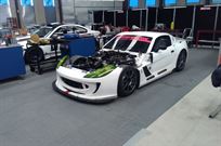 Ginetta G55 GT4 in preparation ubai 2019