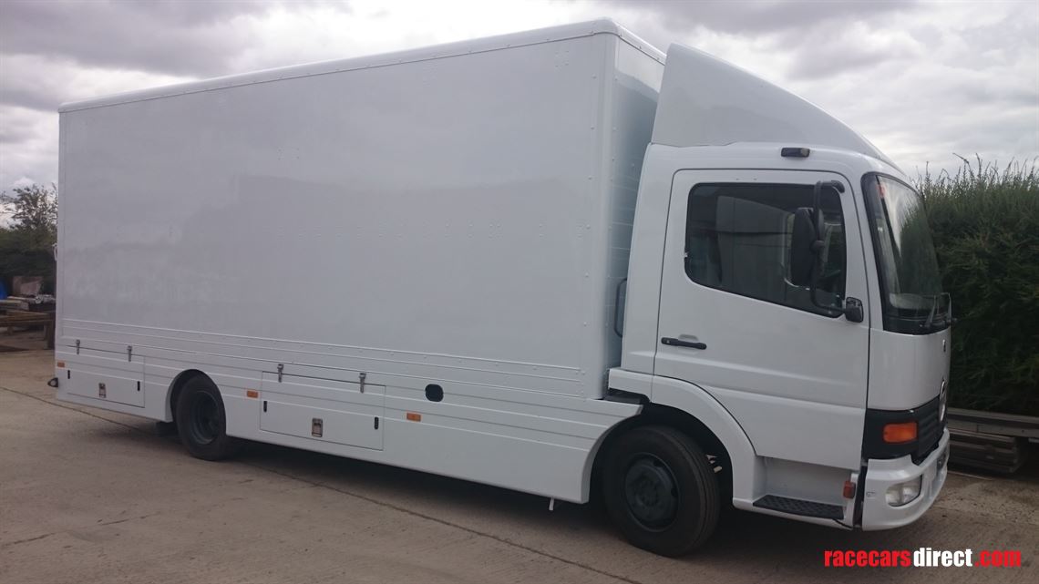 Racecarsdirect.com - Mercedes Atego 7.5t race truck/car transport
