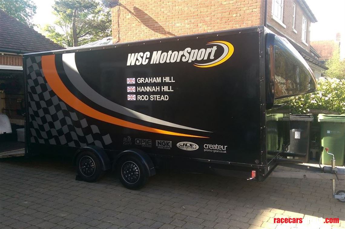 PRG Race Trailer and Workshop